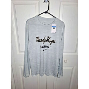 Nike Vanderbilt Commodores Baseball Vandy Boys Dri-FIT Shirt Men's M DJ2893-100